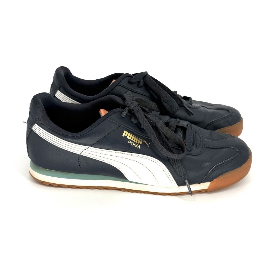 Puma Men's Roma Basic Plus Size 10.5 Parisian Night Blue 36957137 - Picture 3 of 9